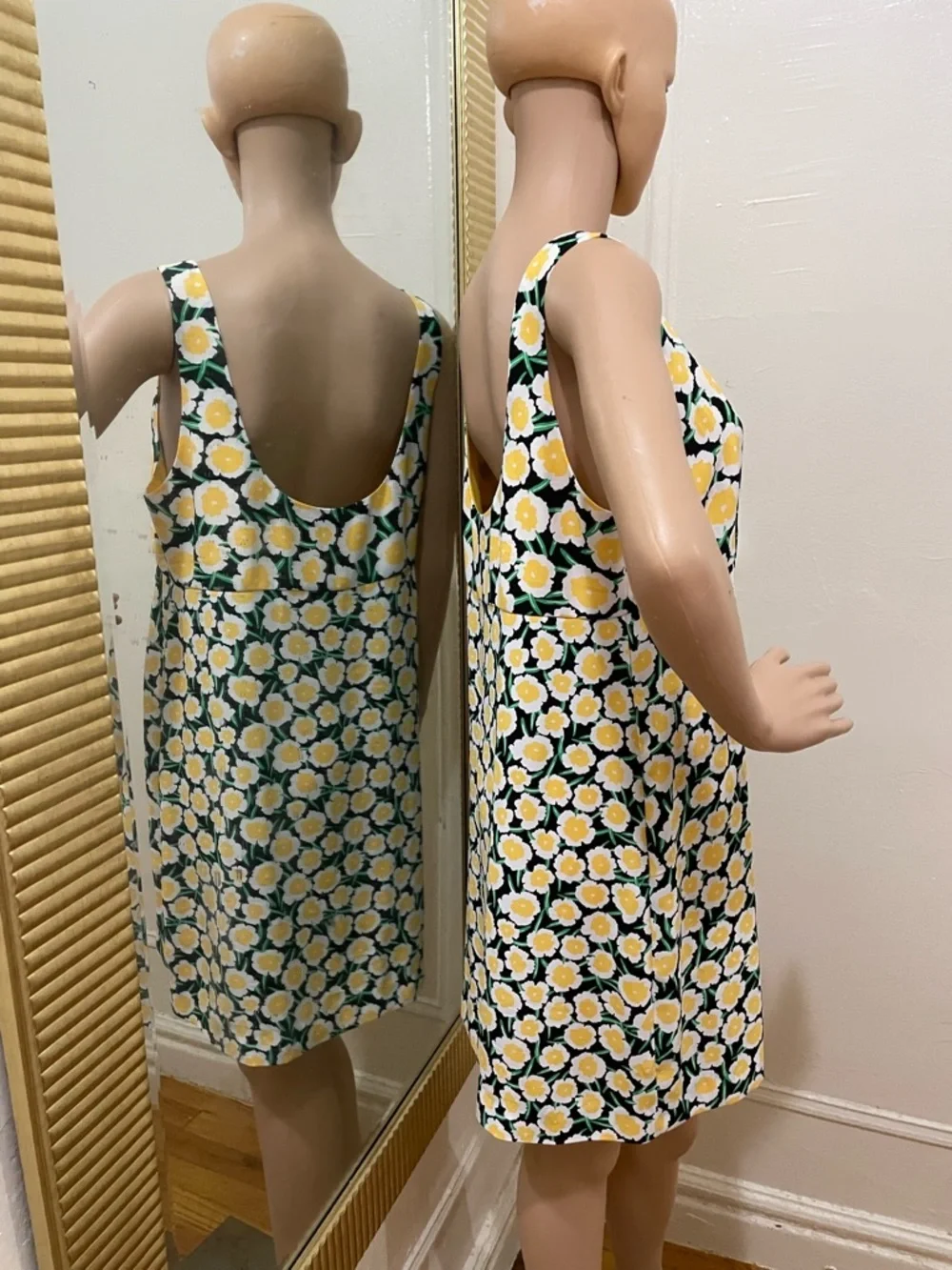Diane Von Furstenberg Yellow Floral Print Dress by for target - Picture 15 of 16